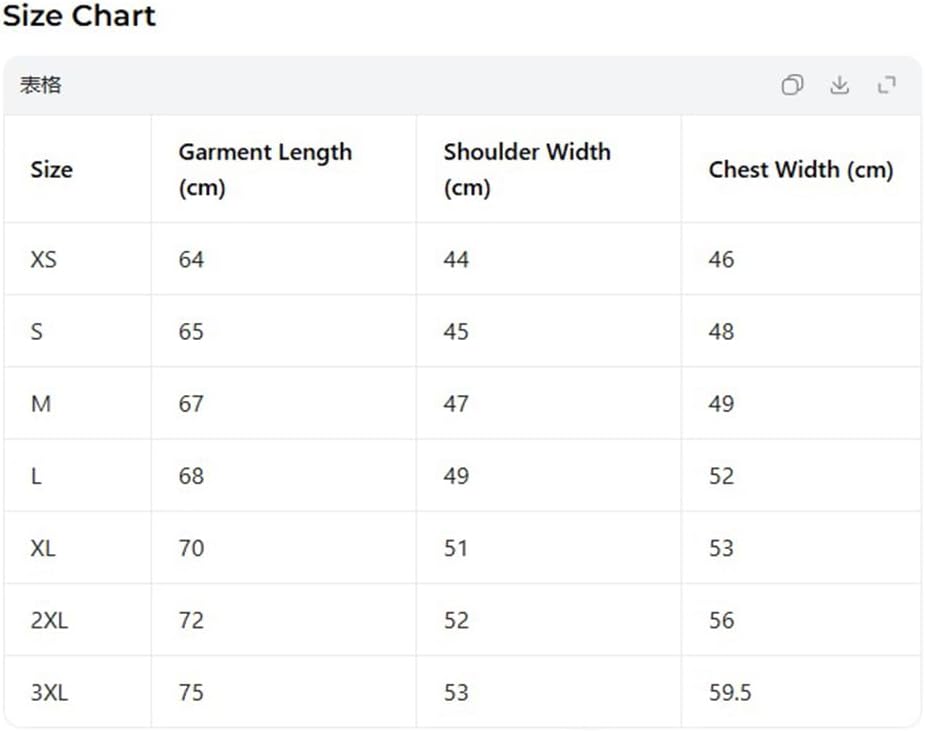 Men's Casual Summer T-Shirt Soft Breathable Round-Neck Short Sleeve Digital Print T-Shirt for Men Birthday - size chart