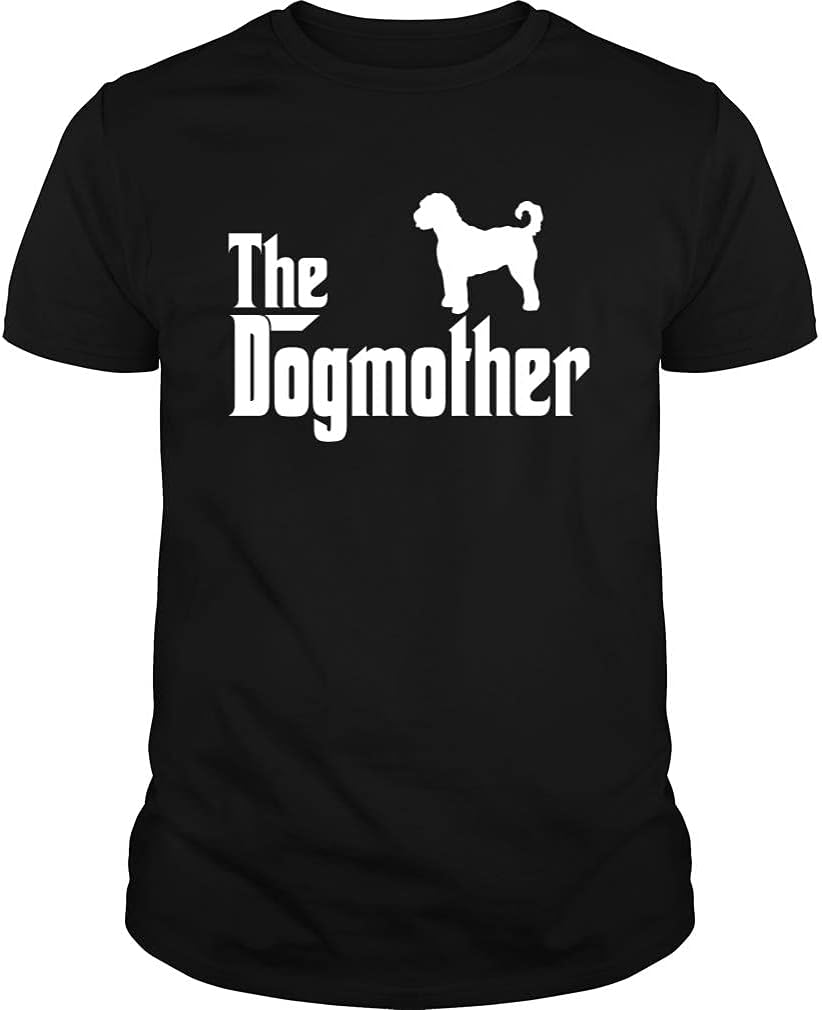 The Dogmother Goldendoodle Tshirt - Unisex Tee - Black
