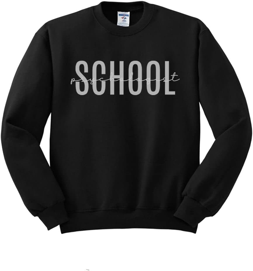 School Psychologist Sweatshirt Unisex - Black