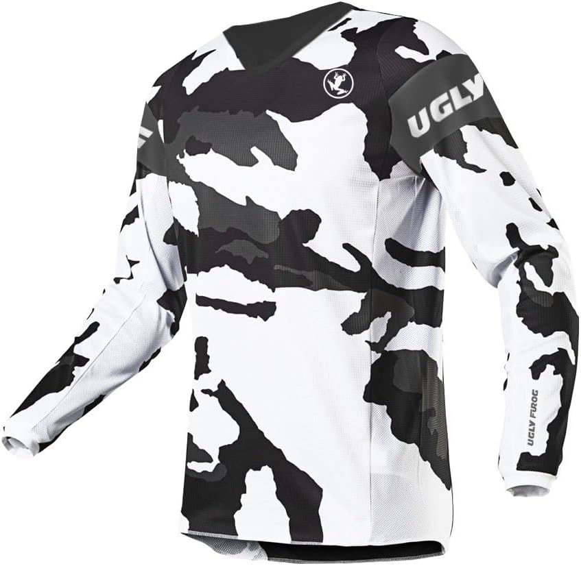 UGLY FROG Bike Wear Long Sleeve Men's Classic Fashion Cycling Downhill Jersey Sportswear Clothing - D26-01
