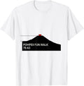 Men's Pompeii Fun Walk 79 AD Funny Volcano Geography Volcanologist T-Shirt - White