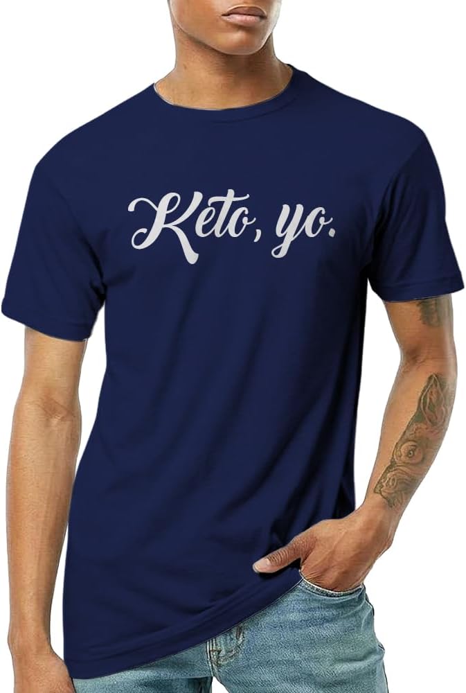Indica Plateau Keto, Yo Unisex T-Shirt - Navy Blue