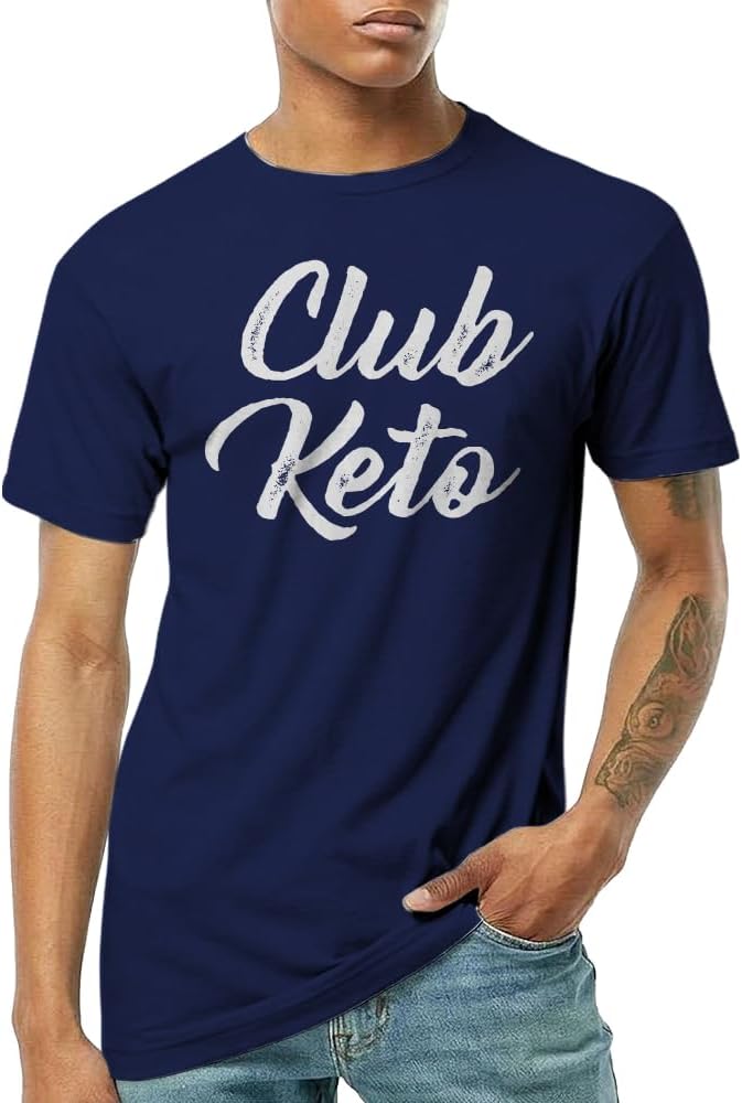 Indica Plateau Club Keto Unisex T-Shirt - Navy Blue
