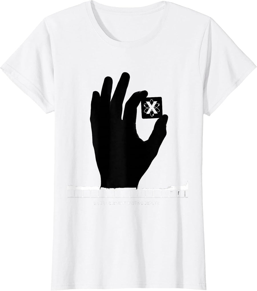 Women's Sworn Element Tasting Deputy Funny Science Teacher Gift T-Shirt - White