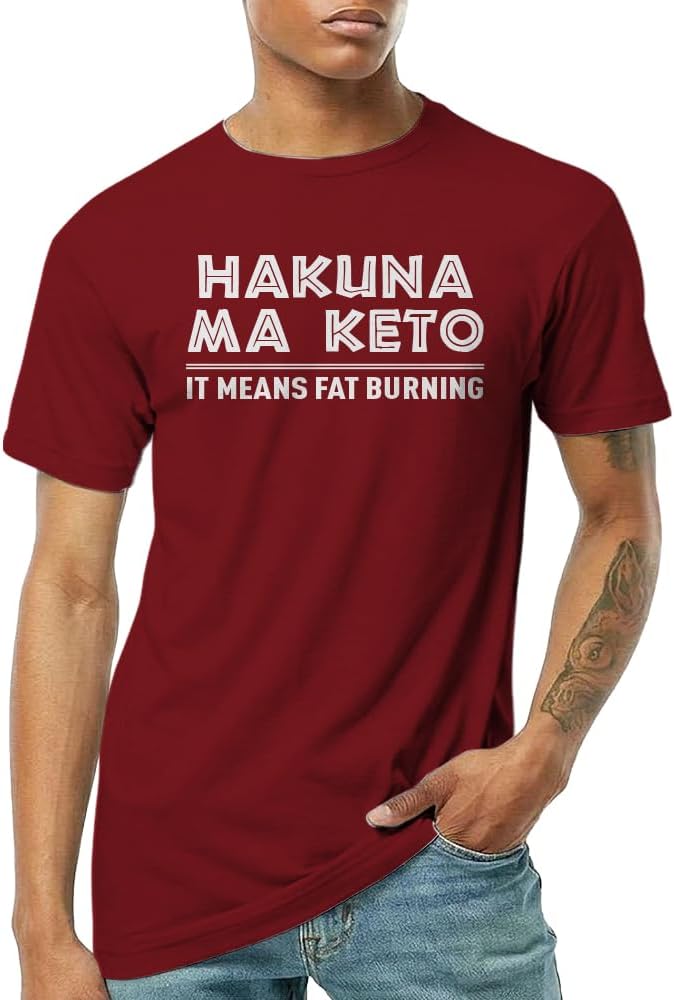 Hakuna Ma Keto Unisex T-Shirt - Red
