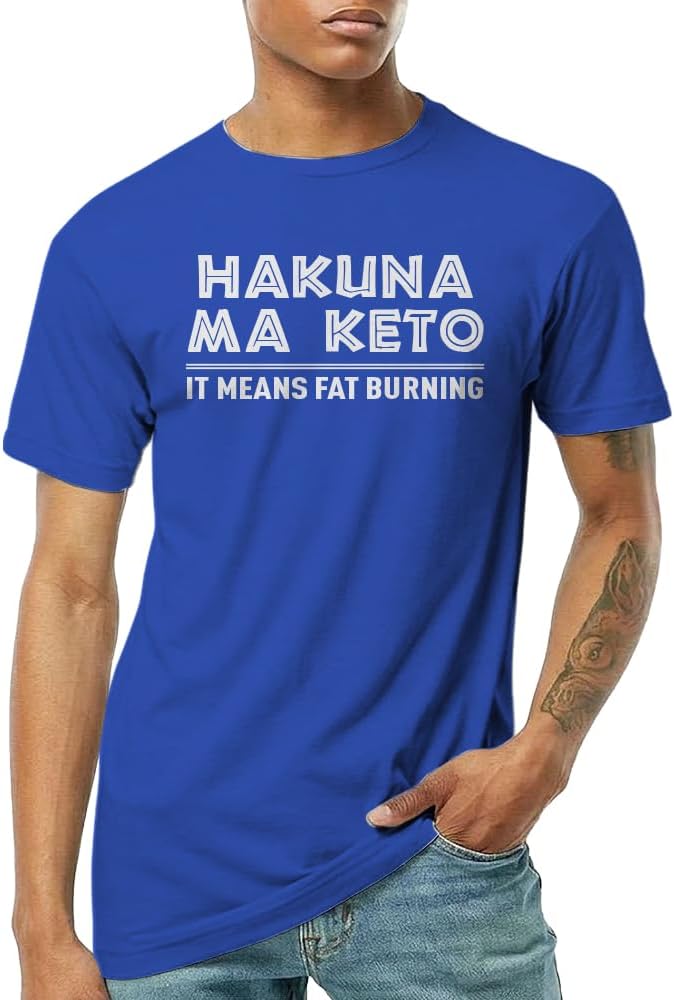 Hakuna Ma Keto Unisex T-Shirt - Royal Blue