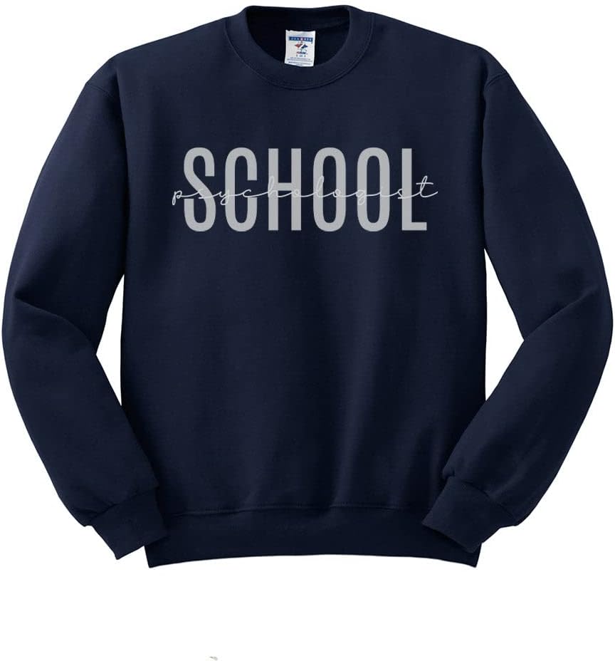 School Psychologist Sweatshirt Unisex - Navy