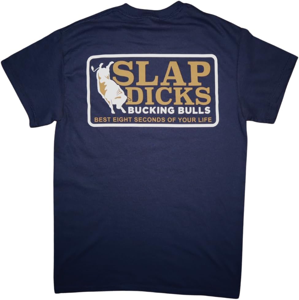 Best Eight Seconds Short Sleeve Tee - Navy