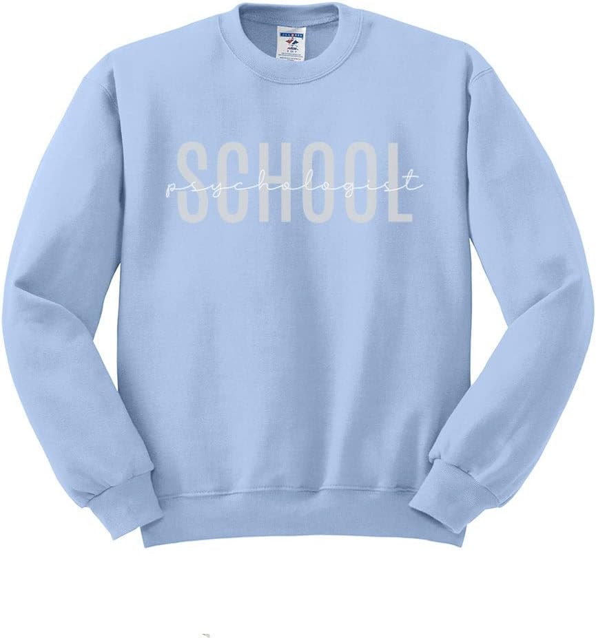 School Psychologist Sweatshirt Unisex - Light Blue