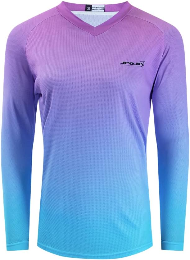 Dirt Bike Jersey Cycling Jersey Women Motocross Mountain MTB Gear Long Sleeve Motorcycle Downhill T-Shirt Fishing Clothing -