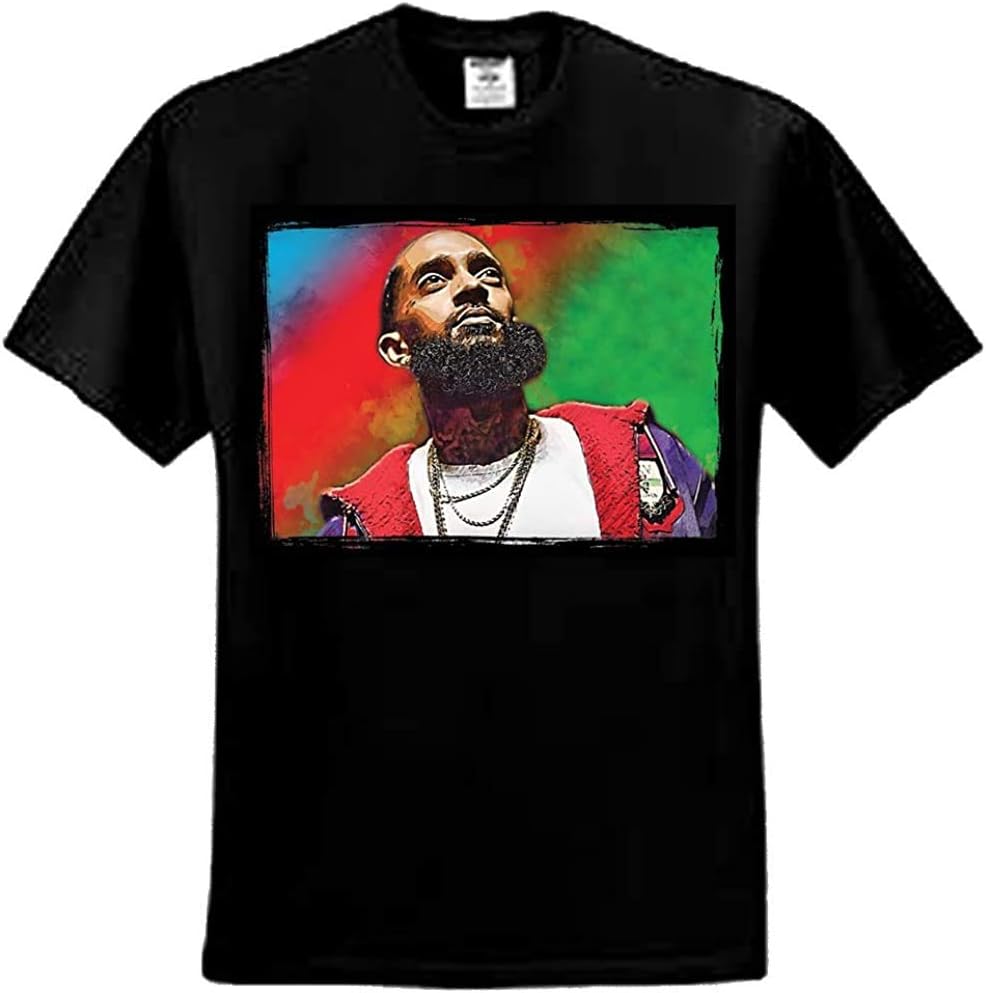 Epic Vision Famous Rap Celebrity Tshirt - Black Color T-Shirt (Medium) - As Pictured