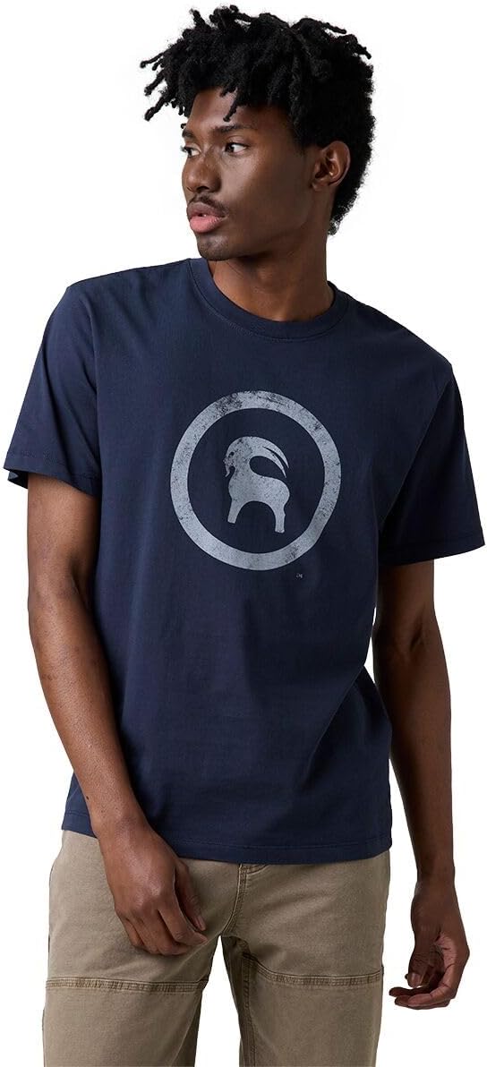 Backcountry, BGA Goat T-Shirt - Polar Navy\/Grey Goat