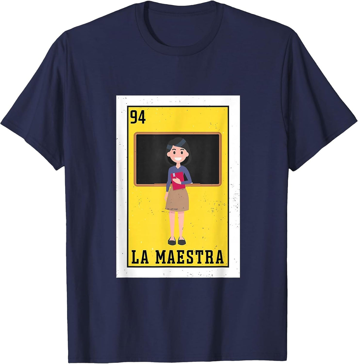 La Maestra T-Shirt - Navy Blue