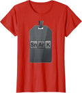 Women's Sn-Ar-K Funny Chemistry Nerd Humor Periodic Table Science T-Shirt - Red