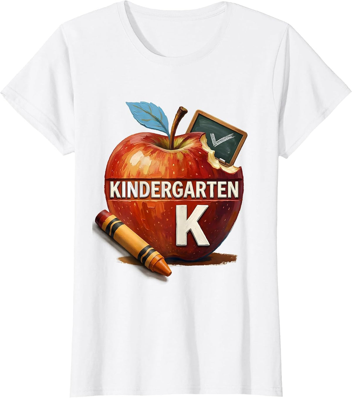 Kindergarten Cute Elementary Teacher Back To School First T-Shirt - White
