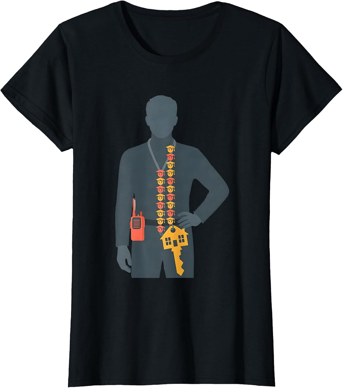 Principal Leader Office Humor Appreciation Gift T-Shirt - Black