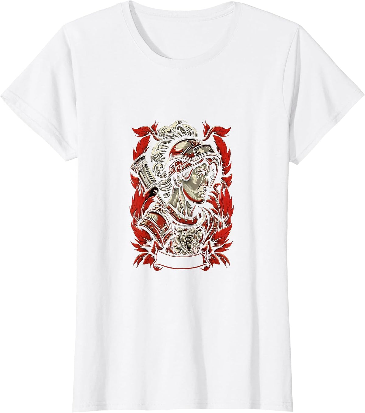 Firefighter Prayer St. Florian Saint of Firefighter Fireman T-Shirt - White