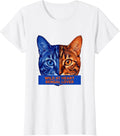 Wild at Heart Bengal Cat Lover Design T-Shirt - White