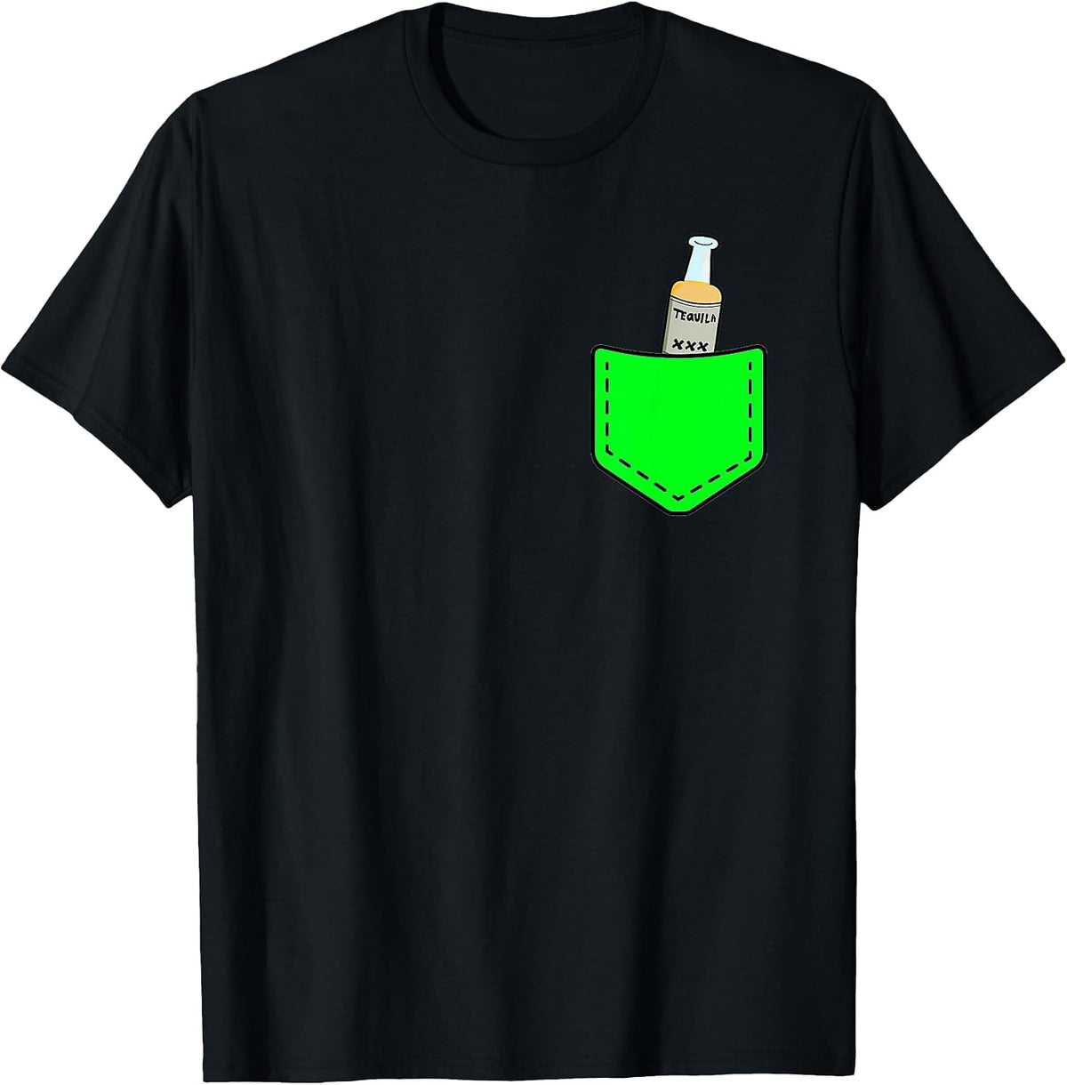 Funny Tequila Tshirt Cinco De Mayo Tees for Women Men T-Shirt - Black