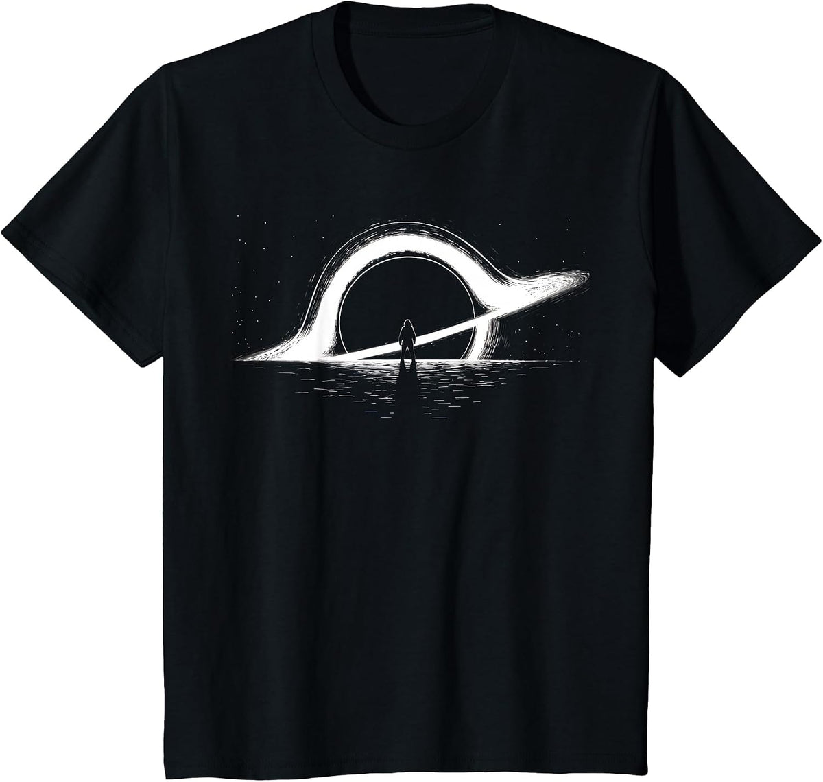 Black Hole Physics - Astrophysics Design Physic Graphic T-Shirt - Black