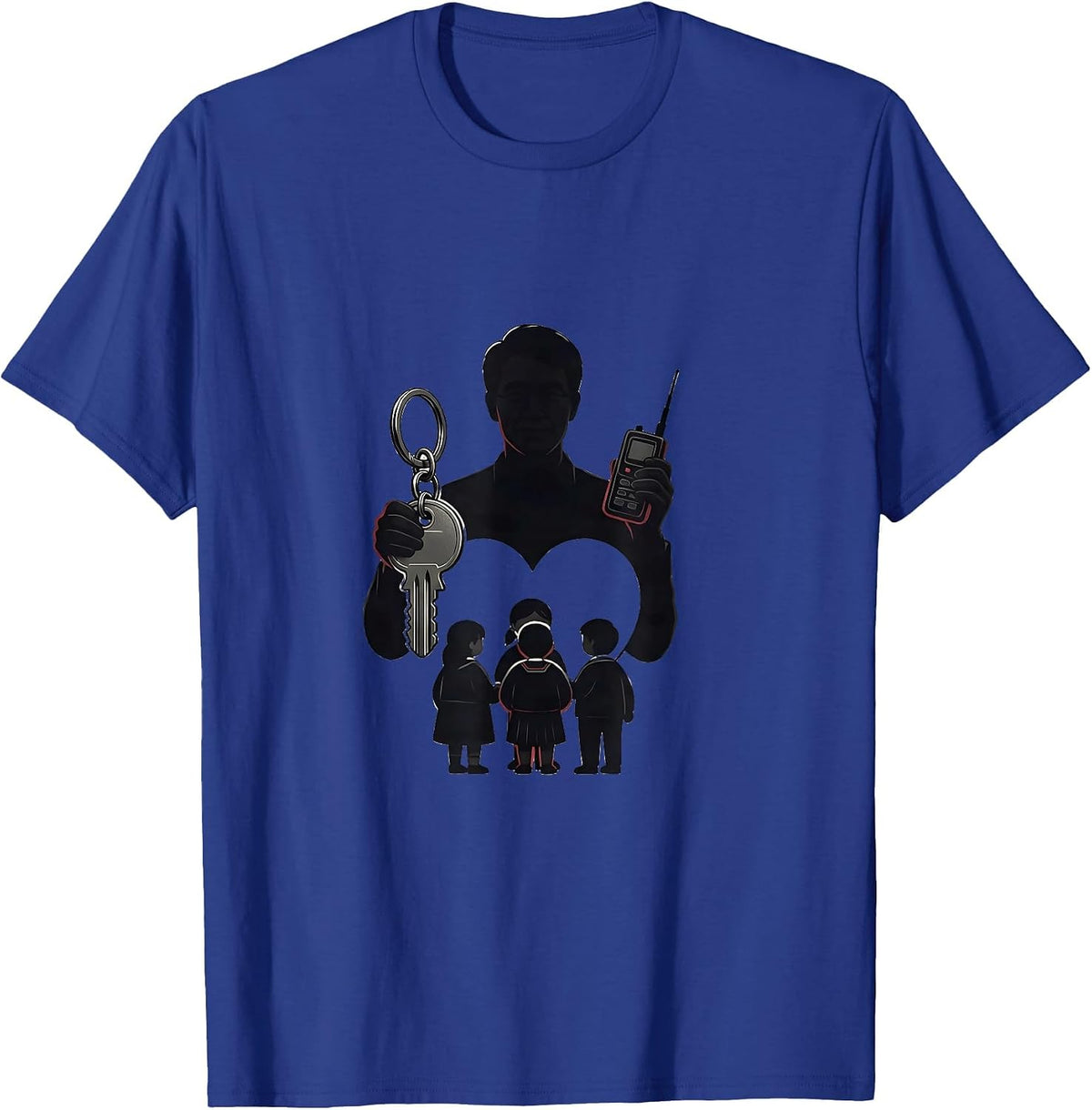 Principal Leader Minimalist Appreciation Gift T-Shirt - Royal Blue