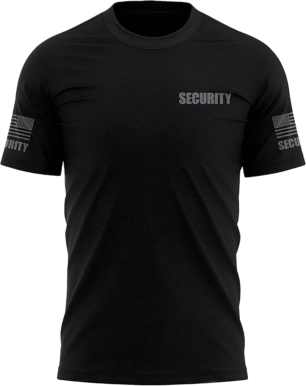 13Fifty Security Training Cotton Blend Tee - Black & Gray