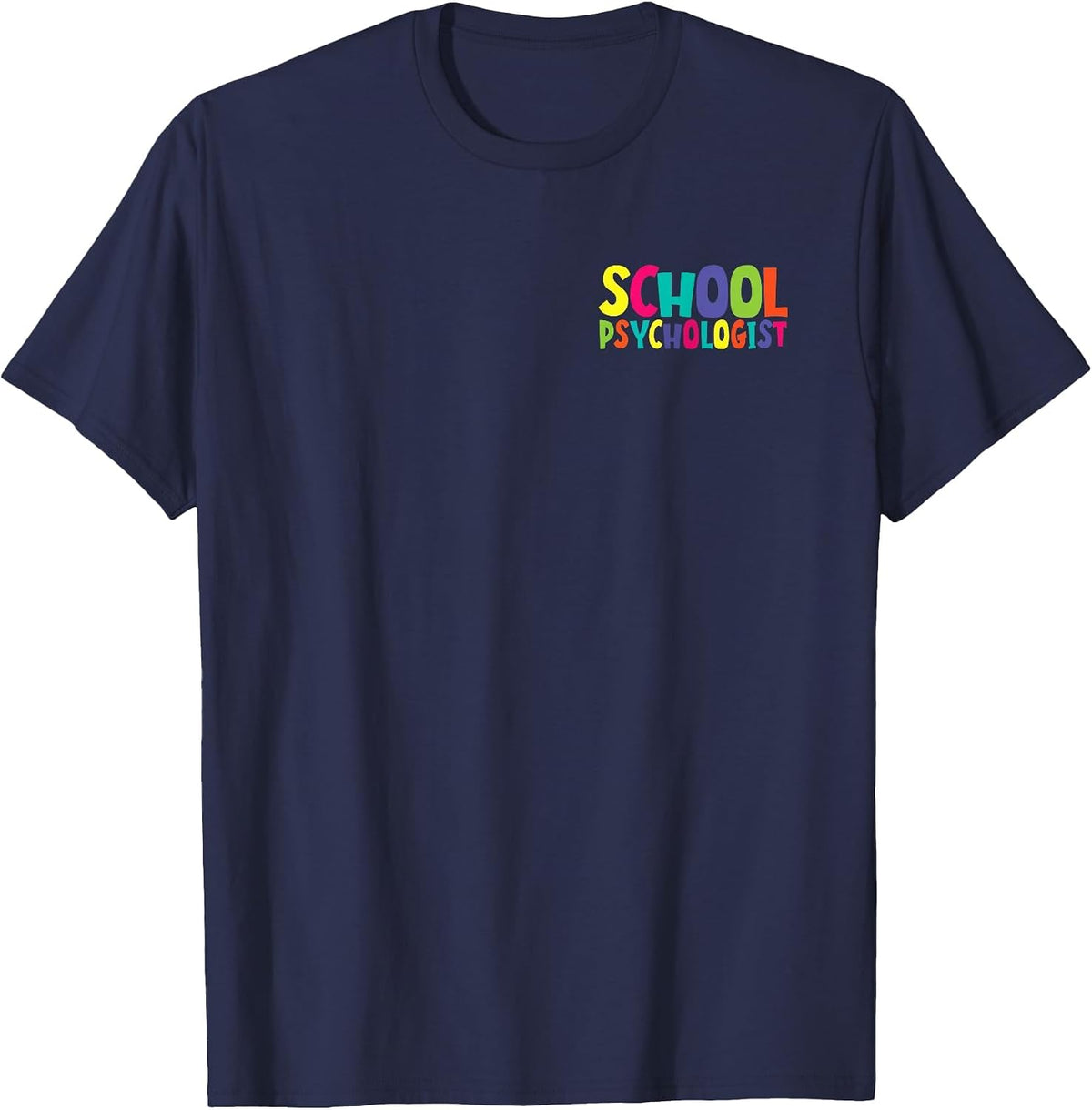 School Psychology Women School Psychologist T-Shirt - Navy Blue
