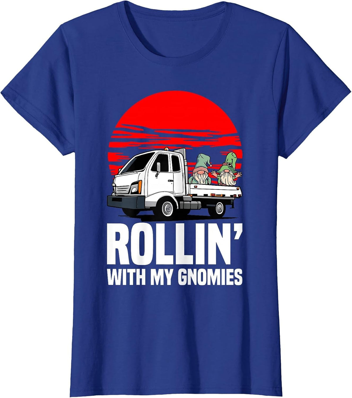 Japanese Mini Truck Lover Rollin Driver Kei Trucks T-Shirt - Royal Blue