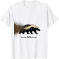 Men's Notice: Bee Stings Lose Interest First Funny Honey Badger T-Shirt - White
