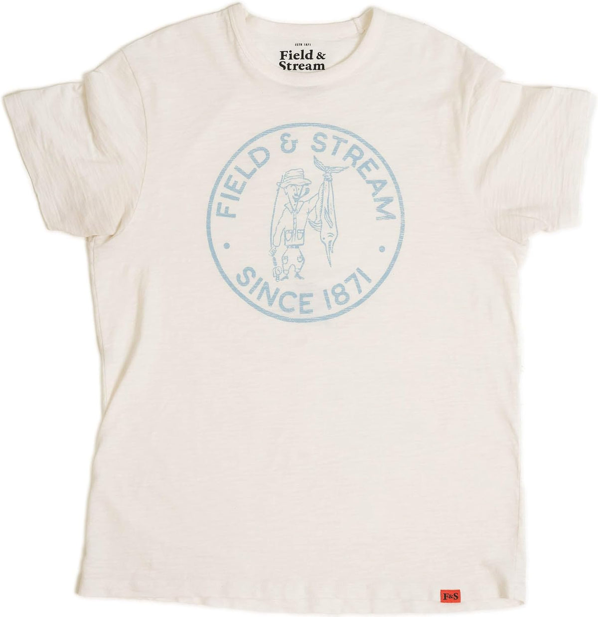 Field & Stream Unisex Short Sleeve Graphic Tee, Trueblood/White, X-Large - As Pictured
