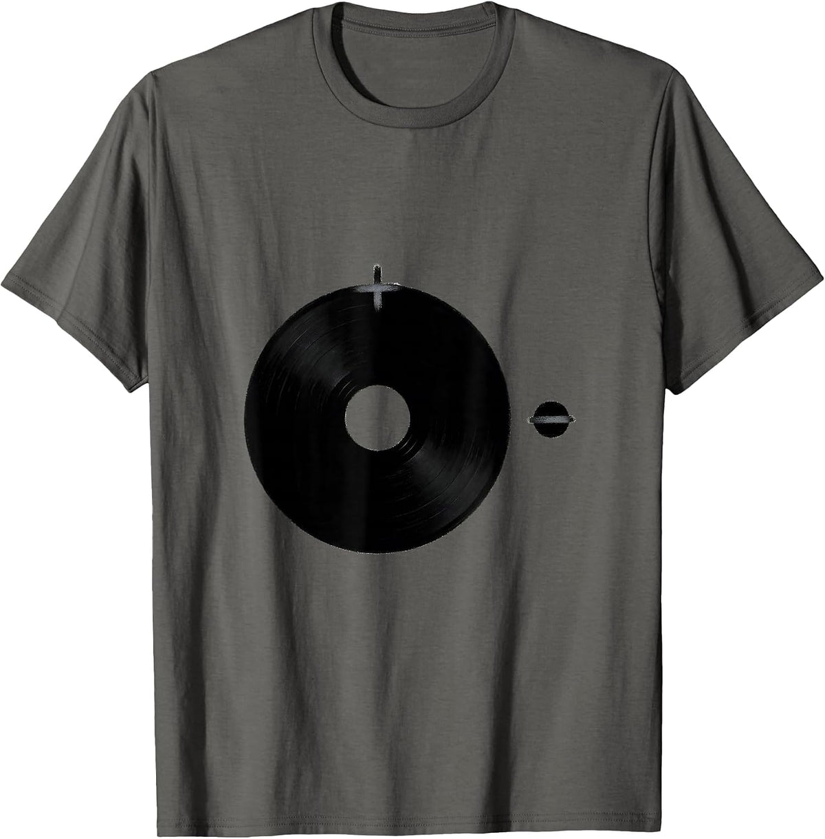 Atomic Balance Chemistry Humor Science Nerd Gift T-Shirt - Asphalt Grey