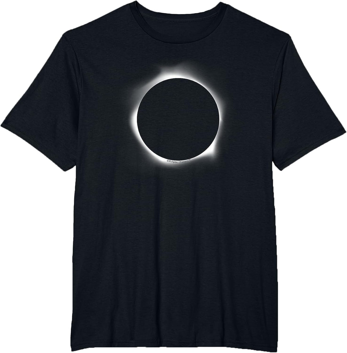 Circle Total Solar Eclipse Celestial Fanatic T Shirt T-Shirt - Black