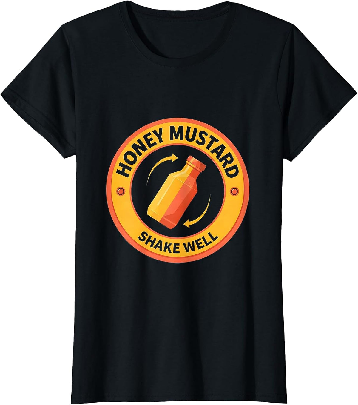 Shake Well — Honey Mustard Funny Halloween Matching Costume T-Shirt - Black