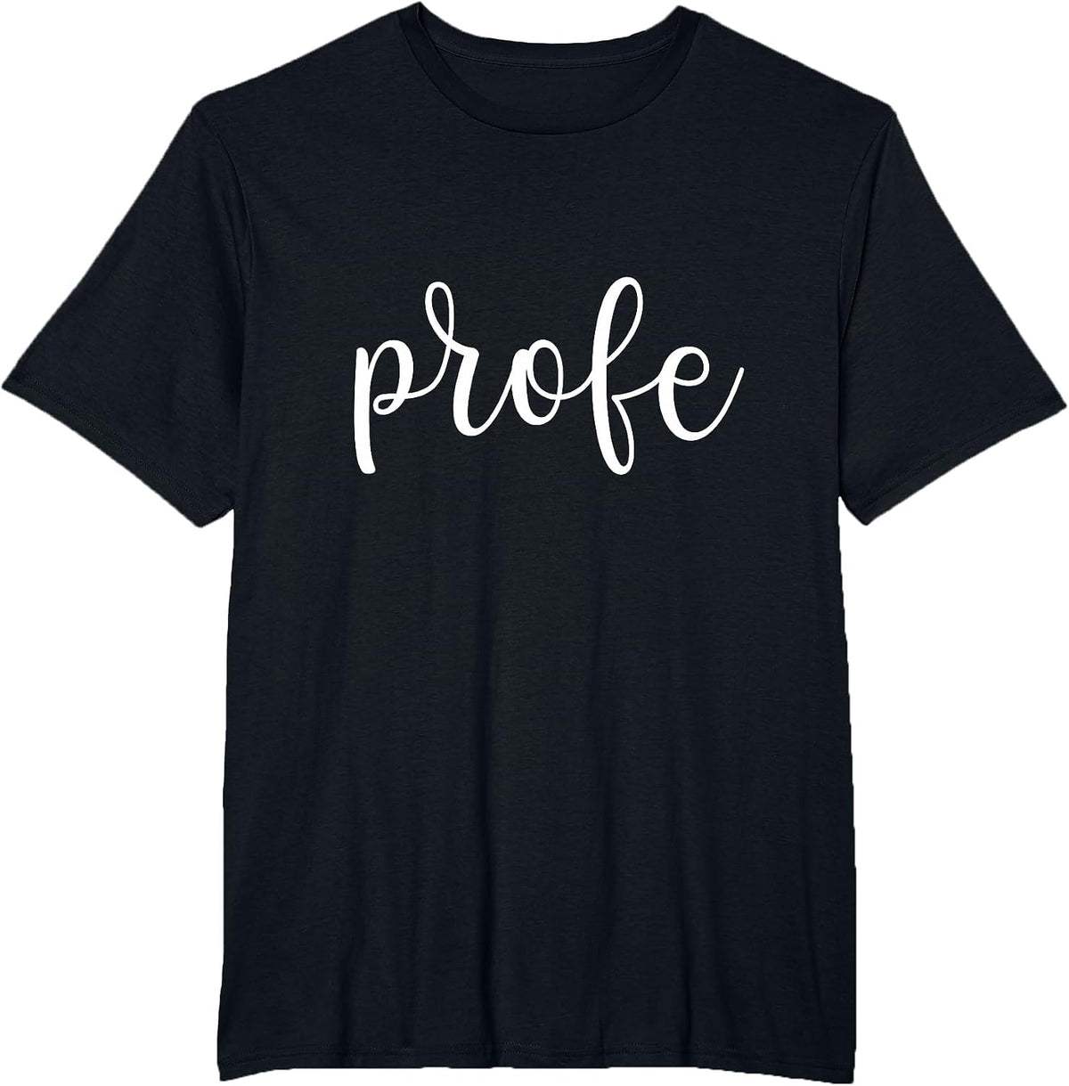 Spanish Profe Spanish Teacher Latin Bilingual Professor T-Shirt - Black