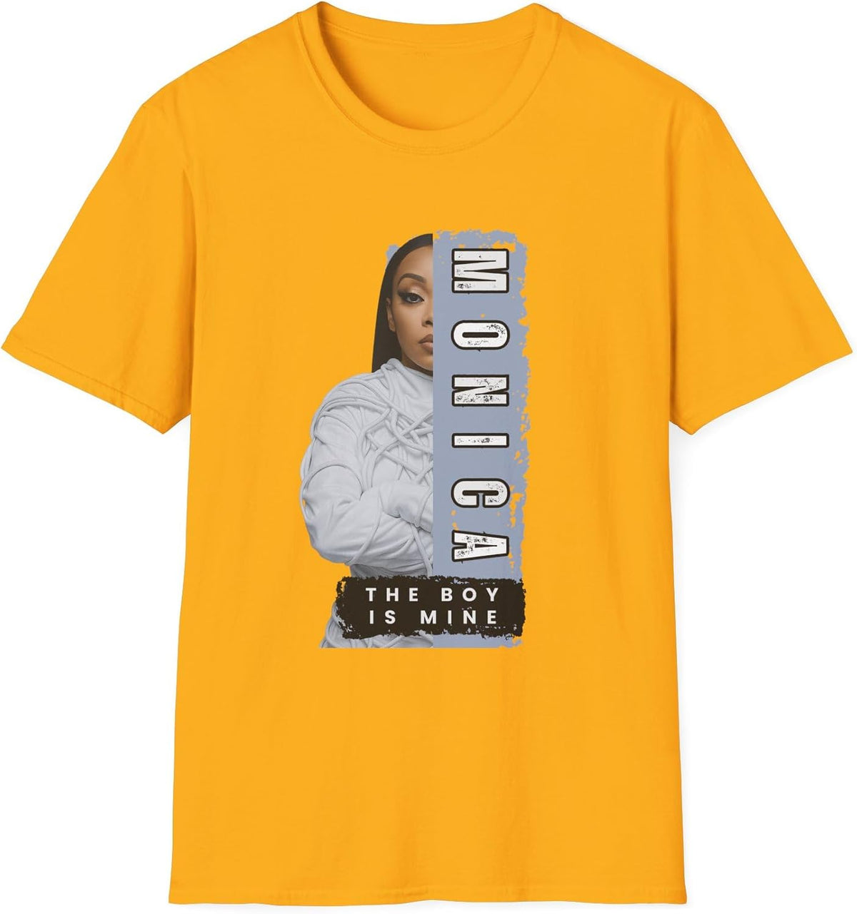 Monica Retro Diva Graphic Tee – 90s Nostalgic Inspired, Unisex Soft-Style, Music Fan, The Boy is Mine Fan Concert T-Shirt -