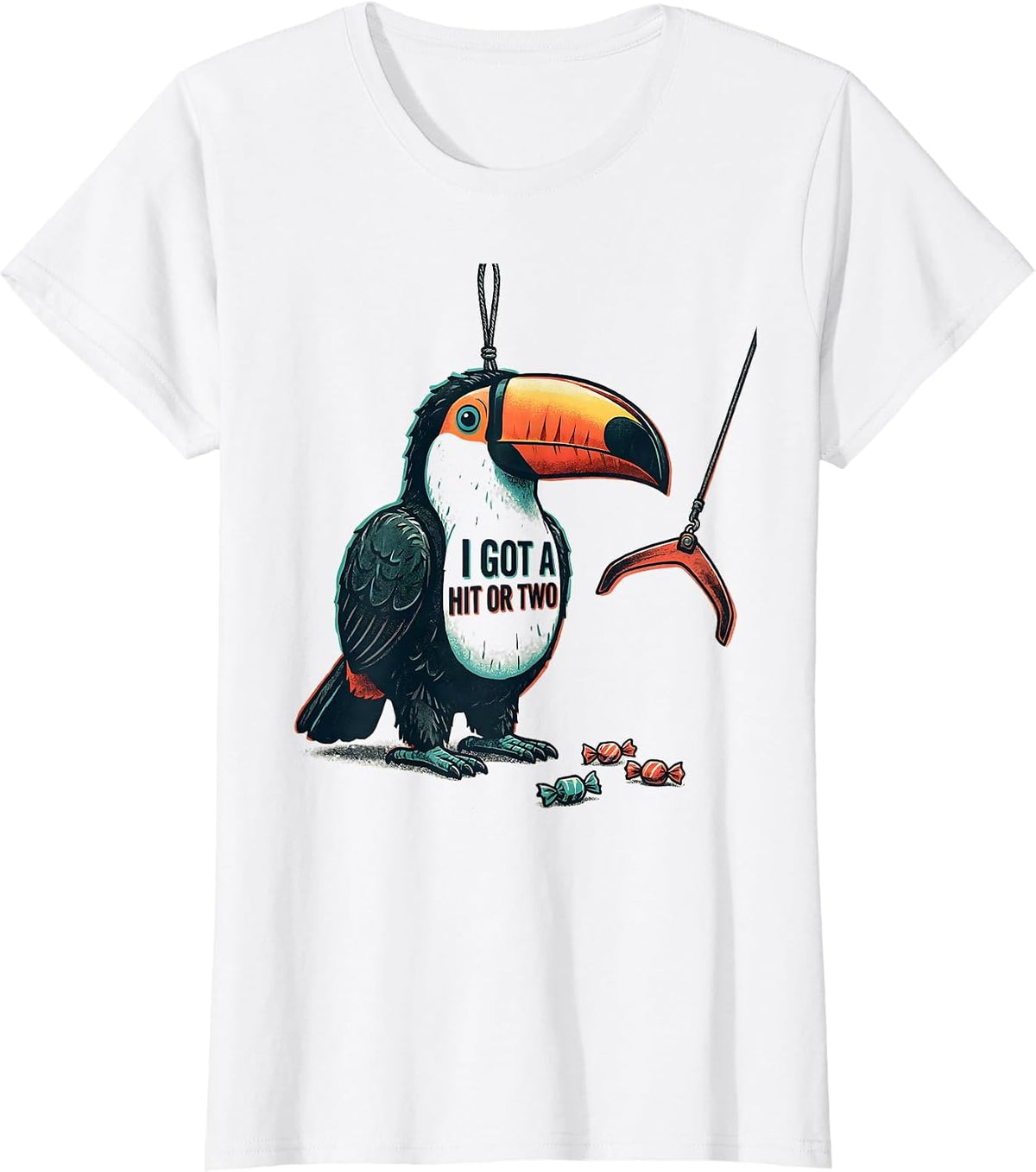 I Got A Hit Or Two Funny Cinco De Mayo Party Costume T-Shirt - White