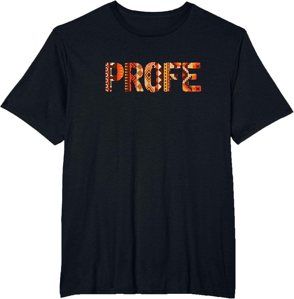 Profe Spanish Teacher Latin Professor T-Shirt - Black