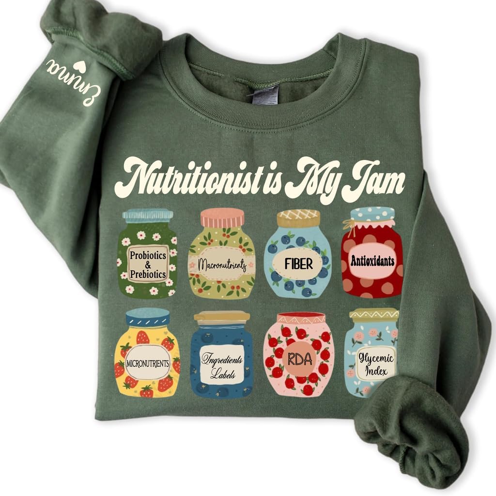 Personalized Job Sweatshirt, Job Roles Shirt, Graduation Gifts, Nurse, Doctor, Editor, Lawyer, Professors - Nutritionist