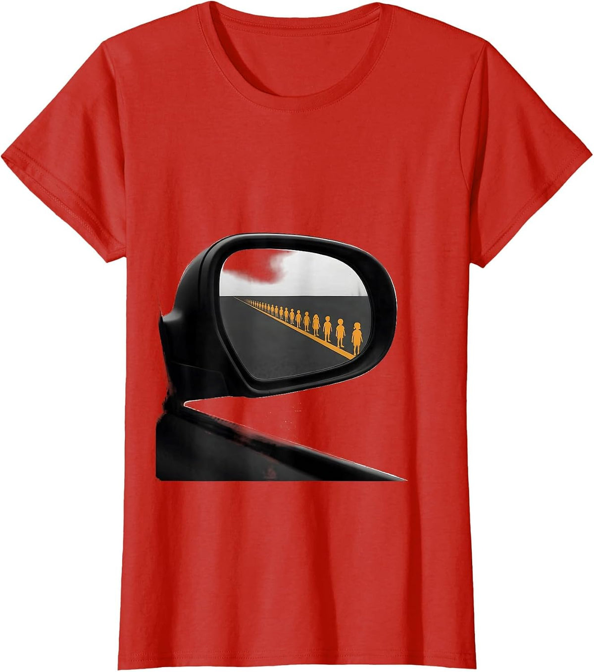 School Bus Driver Minimalist Driver Humor T-Shirt - Red