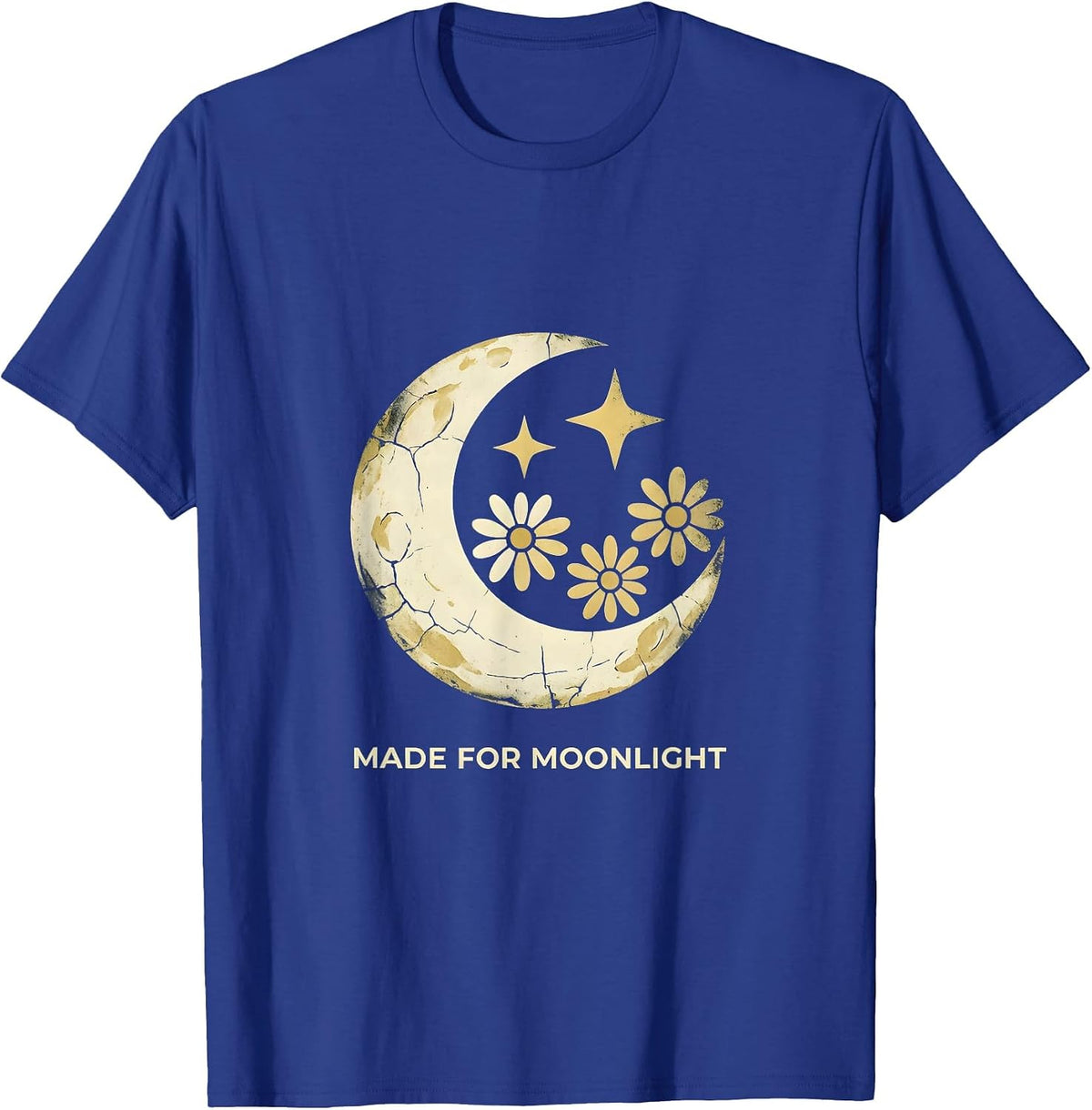 Men's Made For Moonlight Boho Celestial Moon Phase Moon Lover Gift T-Shirt - Royal Blue