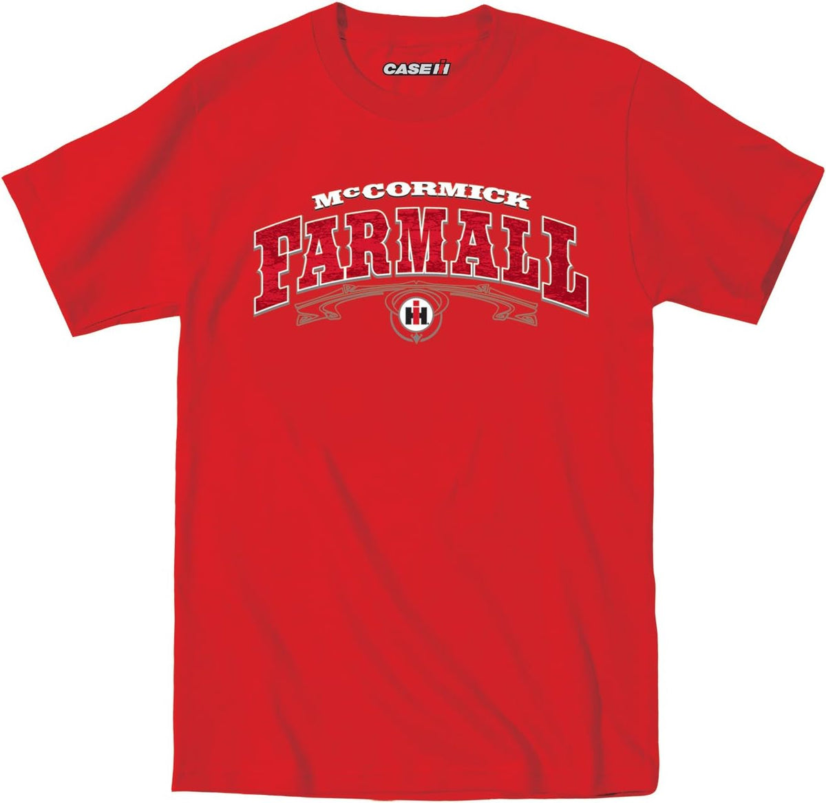 Country Casuals Farmall Western - Men's Short Sleeve Graphic T-Shirt - Red