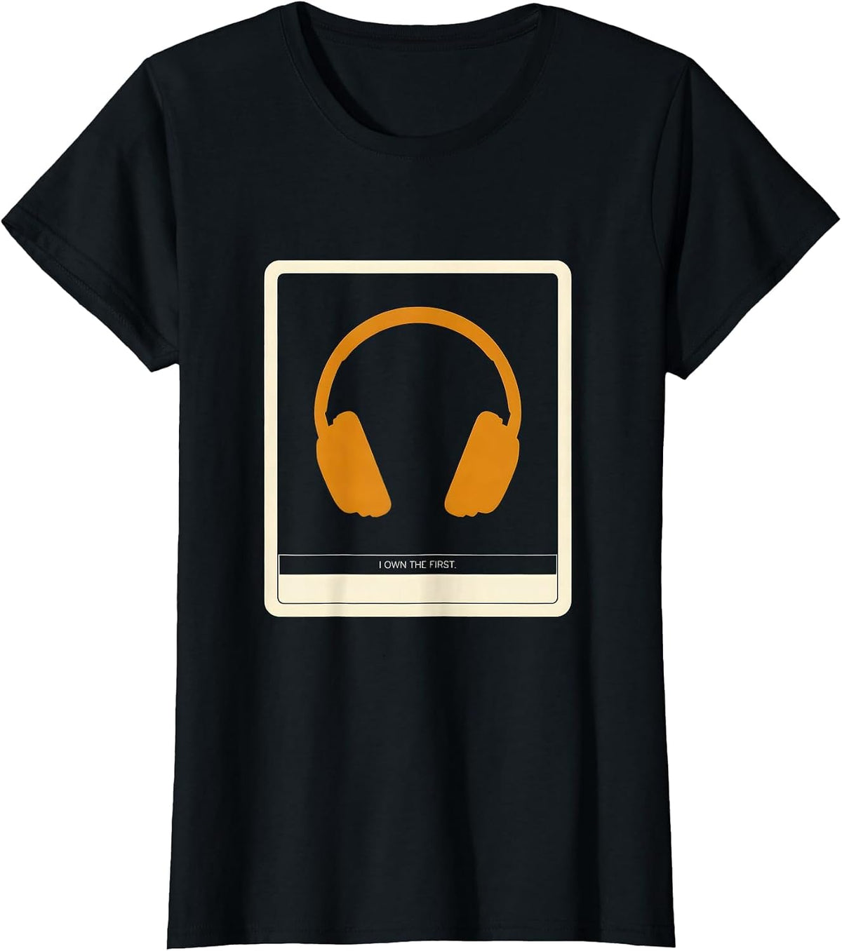 I Own The First Minimalist 911 Dispatcher Thin Yellow Line T-Shirt - Black