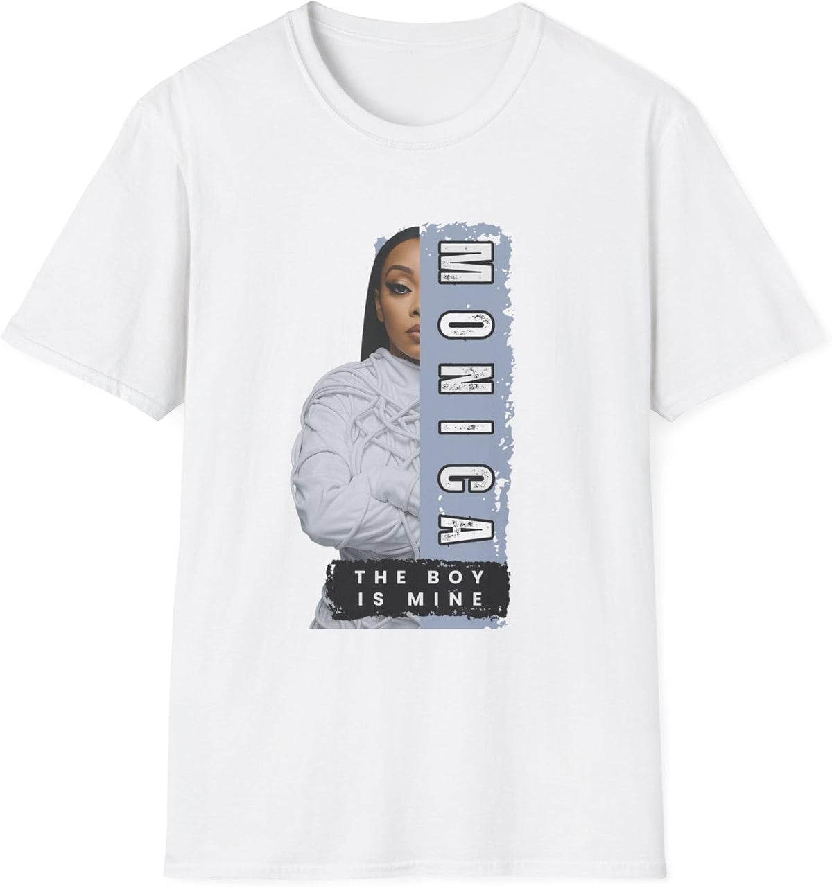 Monica Retro Diva Graphic Tee – 90s Nostalgic Inspired, Unisex Soft-Style, Music Fan, The Boy is Mine Fan Concert T-Shirt -