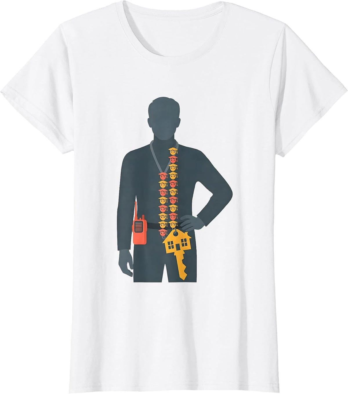 Principal Leader Office Humor Appreciation Gift T-Shirt - White