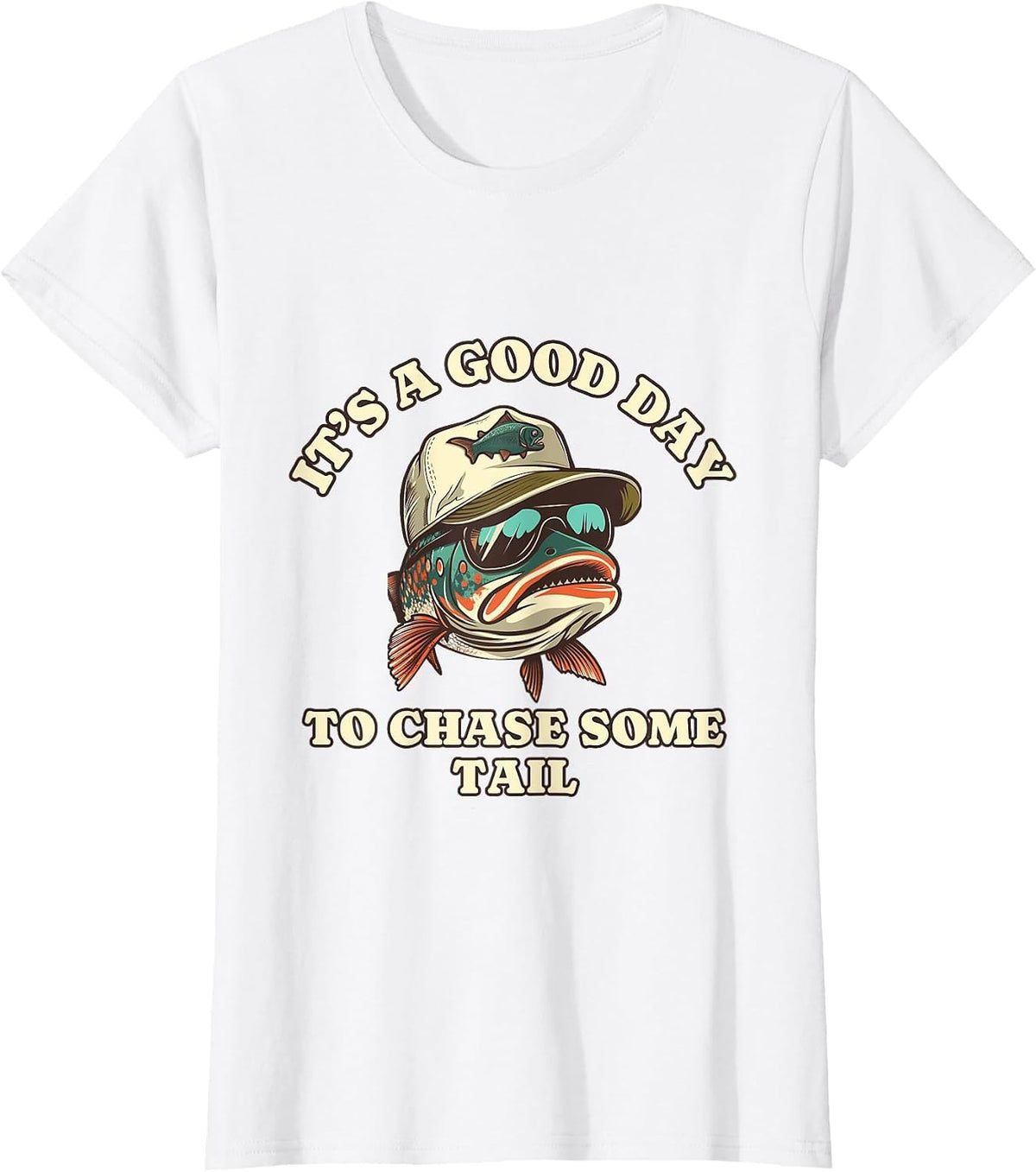 Catch Fish and Laugh Hard with This Fishing Pun T-Shirt - White