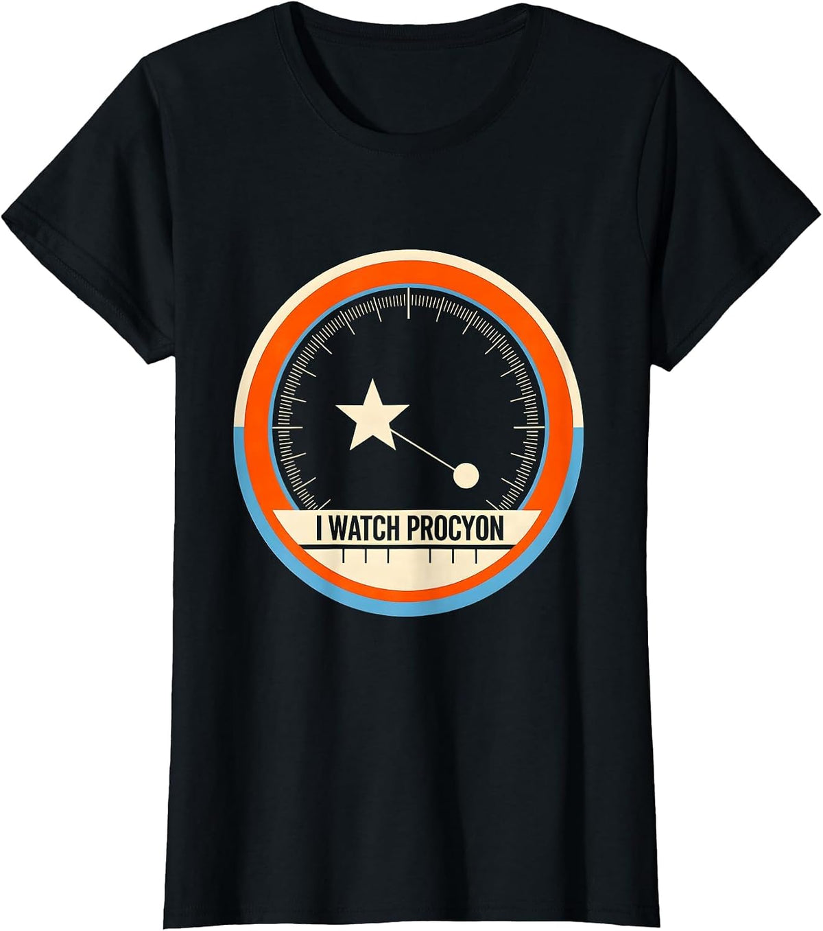 I Watch Procyon Celestial Astronomy Stargazer Nerd Gift T-Shirt - Black