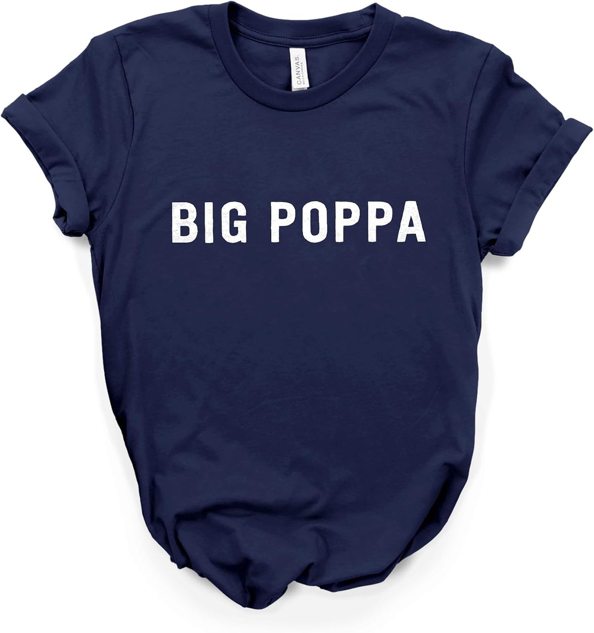 Big Poppa Shirt, Hip Hop Shirt, Rap Gift, Softstyle Unisex Tee - Navy