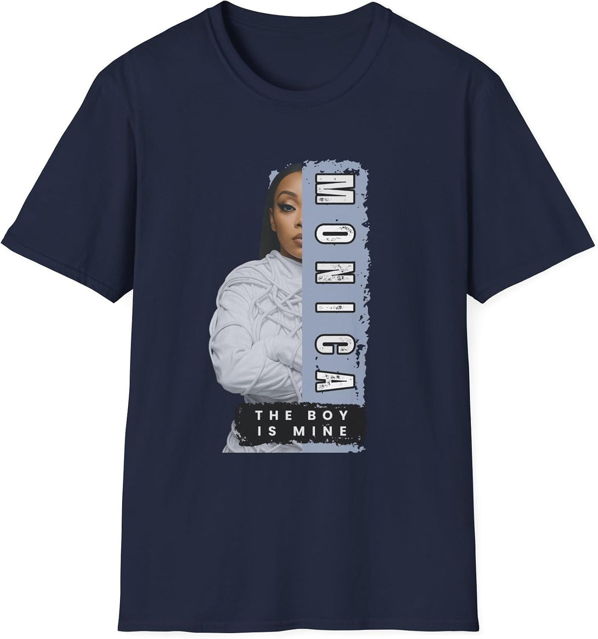Monica Retro Diva Graphic Tee – 90s Nostalgic Inspired, Unisex Soft-Style, Music Fan, The Boy is Mine Fan Concert T-Shirt -