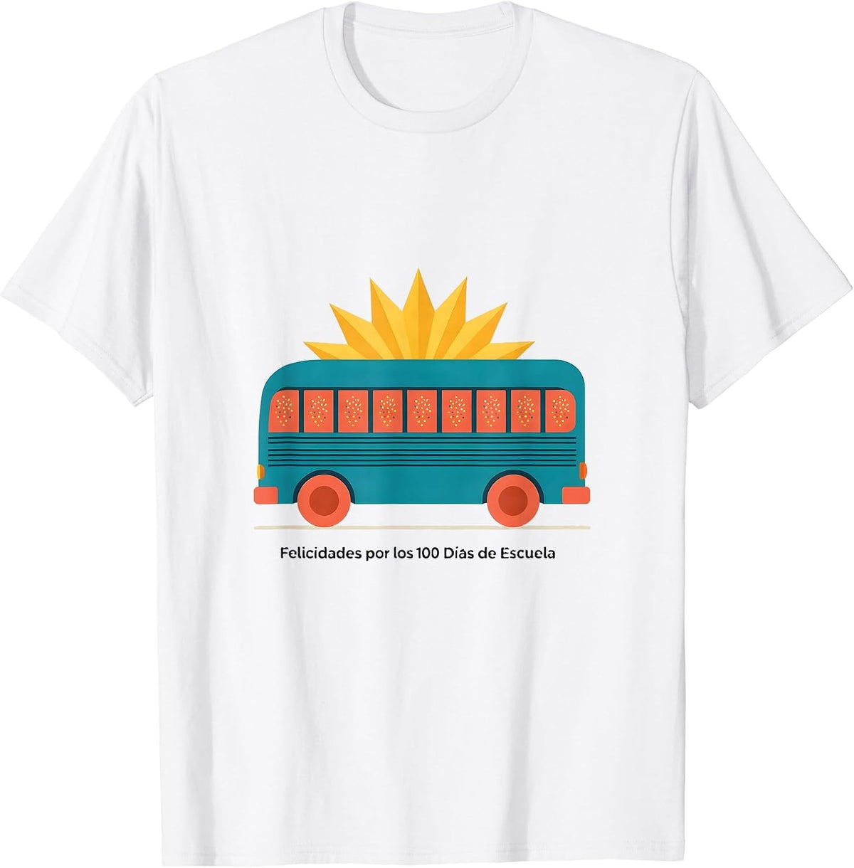 Men's Felicidades por los 100 Días de Escuela Spanish Teacher T-Shirt - White