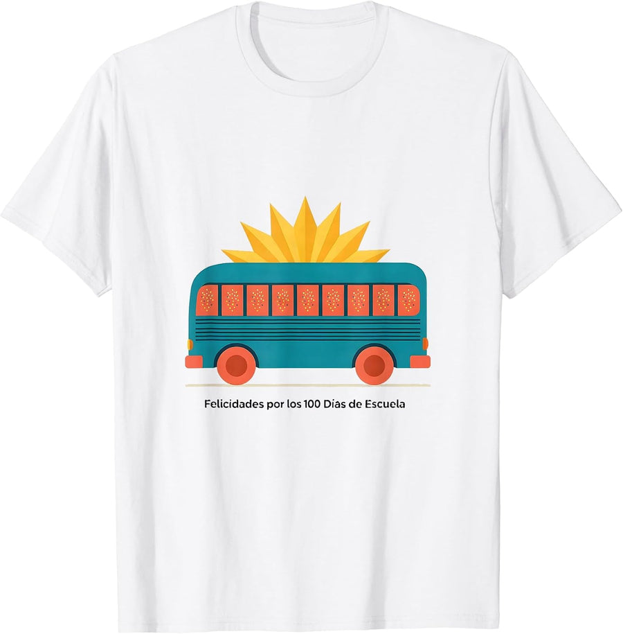 Men's Felicidades por los 100 Días de Escuela Spanish Teacher T-Shirt - White